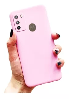 Capa Capinha Slim Fosca Para Moto G60 Fundo Aveludado