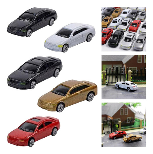 5 X 5x Modelos De Coches Pintados En Miniatura 1:87 Ho