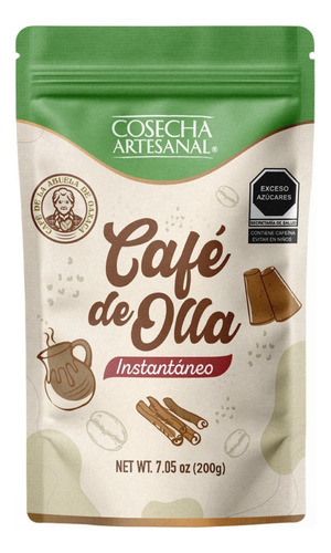 Café De Olla Instantáneo 200 G, Cosecha Artesanal