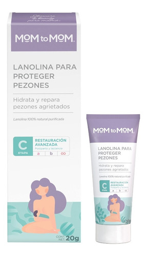 Lanolina Protección Para Pezones Mom To Mom 20g