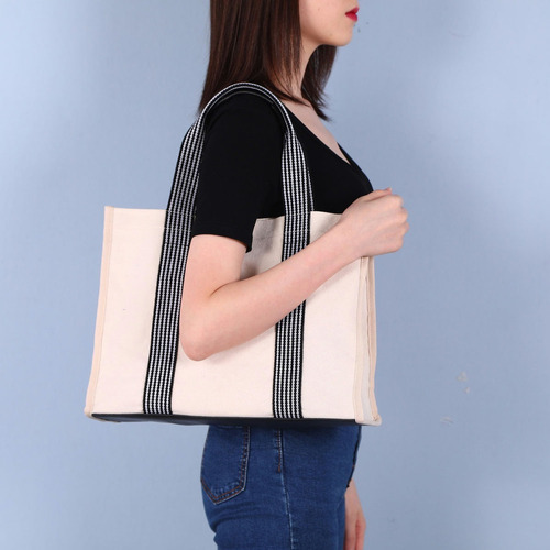 Bolso De Hombro For Mujer Bolso De Lona Portátil