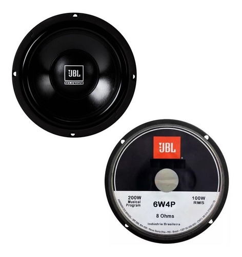 Woofer 6  Jbl Selenium 6w4p - 100 Watts Rms