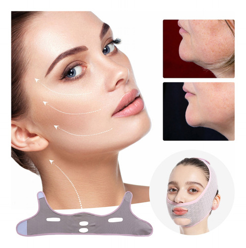 Correa Facial Reductora De Doble Mentón M, Línea V Lifting F