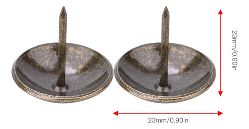 Clavos Para Tapicería, 50 Unidades, Engrosados, Con Tachuela