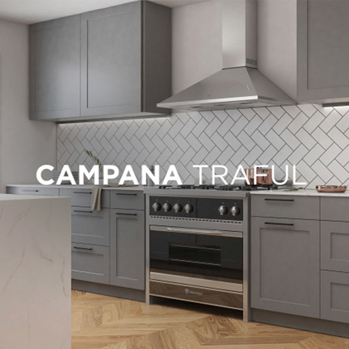 Imagen 2 de 5 de Campana De Cocina Tst Piramide Traful 60 Inox Emb Gratis M