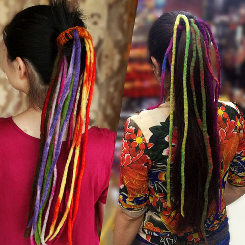 . Extensões De Dreadlocks Multicoloridos, Dreadlock