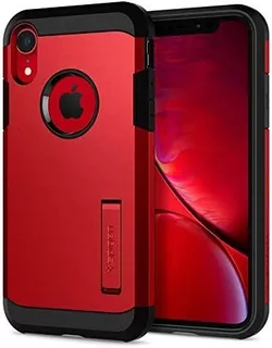 Funda Spigen Tough Armor Para iPhone XR Rojo