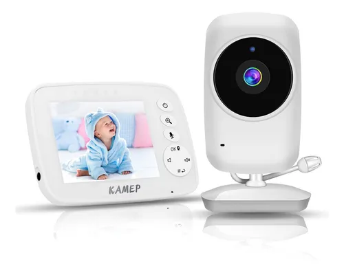 Monitor De Bebé Con Vídeo De Pantalla Grande De 3,2 Pulgadas, Madre, Niños,  Audio Bidireccional, Visión Nocturna Por Infrarrojos, Cámaras De  Videovigilancia Con Visualización De Temperatura, Monitoreo De Pantalla,  Niñera