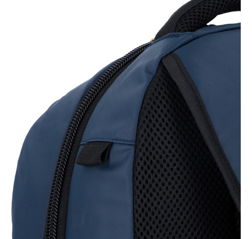 Mochila Urbana Samsonite Modelo Alfanumérico Color Marine Blue Diseño Liso 26l