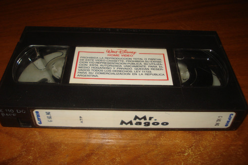 Vhs Mr. Magoo ( Leslie Nielsen, 1997) (Usado)