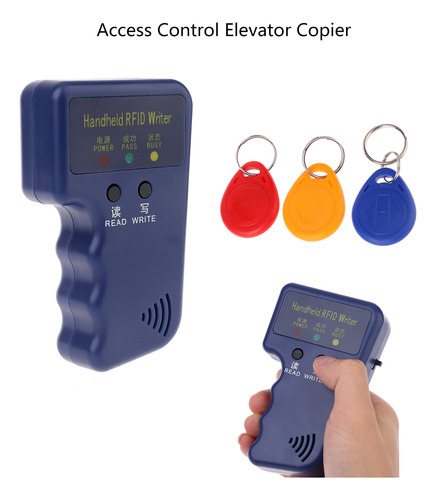 Leitor Rfid De 125 Khz, Gravador, Duplicador, Copiadora, Car