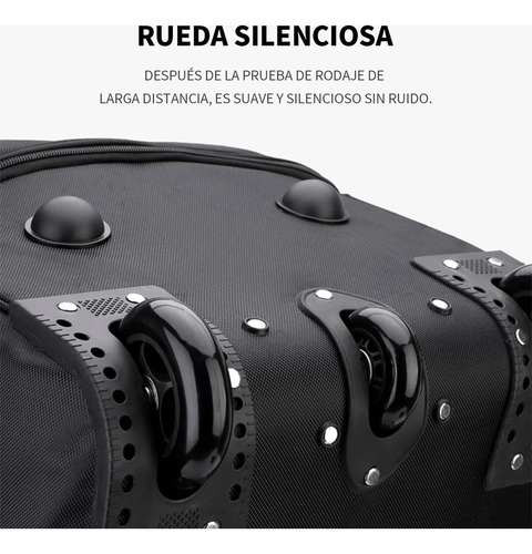 Maletas De Viaje 28 Pulgadas, Mochila De Viaje Negro Negro