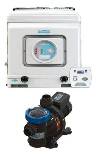 Kit Aquecimento Trocador De Calor Wi-fi Piscinas Até 85000l 220v