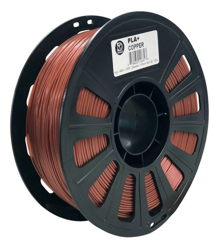 Filamento 3d Pla Iiidmax De 1.75mm X 1kg () Color Cobre Copper