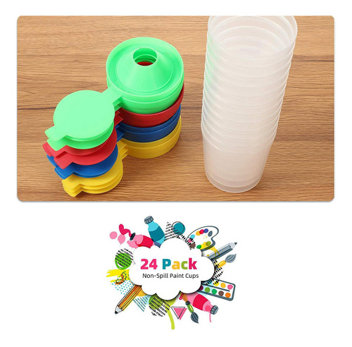 Vasos De Pintura, Juego De Pinceles, Pinceles De Acuarela,