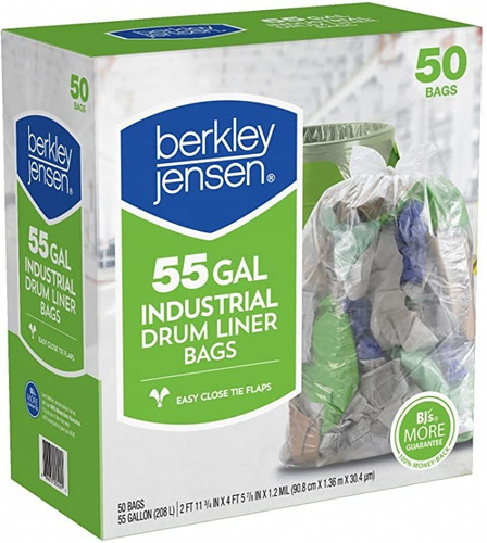 Berkly & Jensen - Bolsas Industriales Párr Tambor De 1,2 Mil