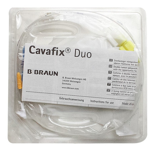 Catéter Venoso Central Cavafix Duo 475 B Braun