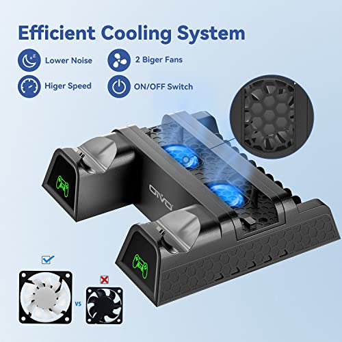Estação De Ventilação De Refrigeração Ps4 Stand Com Carregad
