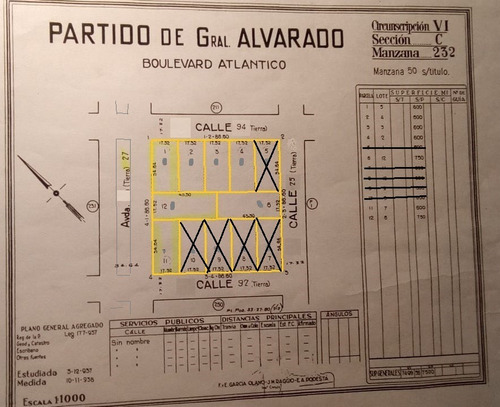 Imagen 5 de 14 de Lotes Costa Atlantica Mar Del Sur Escriturados Muy Grandes