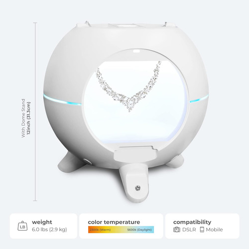 Foldio360 Domo Inteligente Con Kit De Montaje (tocadiscos