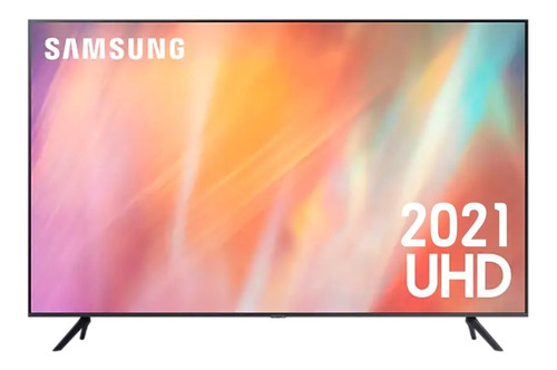 Imagen 1 de 10 de Televisor Samsung 43 (110 Cm) Led 4k Smart Tv Un43au7000kxz