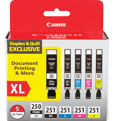 Canon Pgi 250 Xl/cli-251 Edición Especial 64690