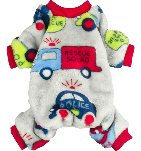 Fitwarm Cars Ropa Para Mascotas Para Perro, Pijama, Abrigo,