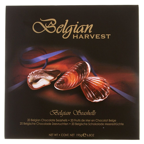 Chocolate Belga Harvest Seashells The Belgian 195g