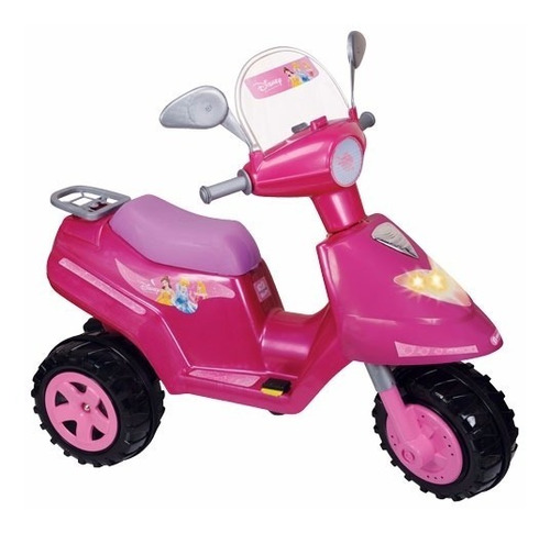 Moto Scooter Nena A Bateria Princesas Disney Biemme 6 Volt