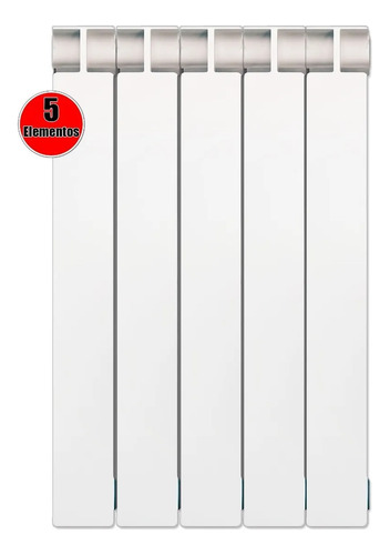 Radiador Peisa Broen Electrico 1000 Blanco 5 Elementos Blanco