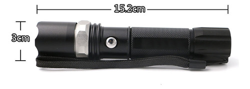 Linterna Recargable Led De Alta Resistencia De 3 W