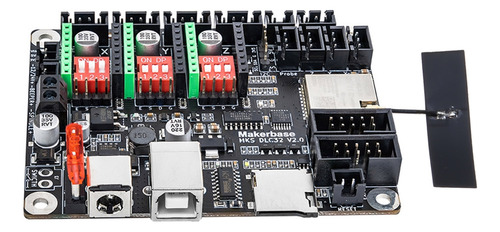 Para Placa Base Cnc Makerbase Mks Dlc32 V2.1 Grbl De 32 Bits