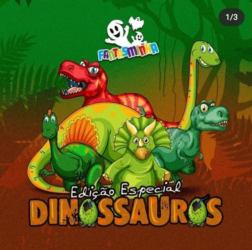 Imagem 4 de 9 de Estalos Fantasminha 100 Caixinhas Dinossauros - Biribinha
