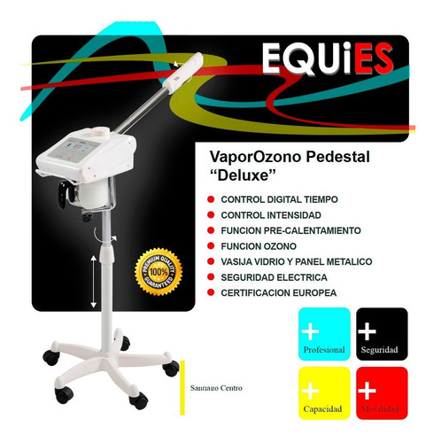 Vapozono Pedestal - Vaporizador Cosmetologico - Garantía