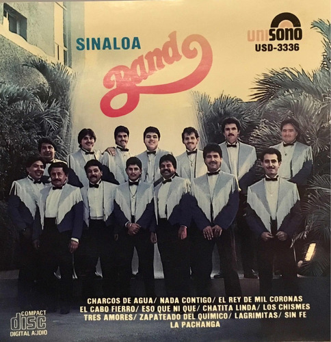 Cd Sinaloa Band - Charcos De Agua - Usado