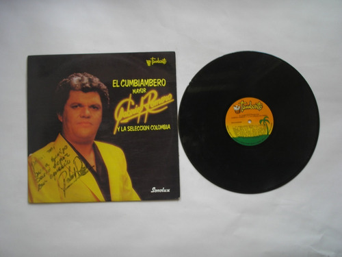 Lp Vinilo Gabriel Romero El Cumbiambero Mayor Autografiado 