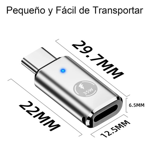 2pzs Adaptador Otg Usb To Tipo-c, 5 Gbps, Plateado El Adaptador De Carga Admite Carga Rápida Pd