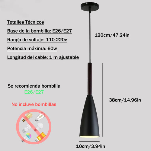Lámpara De Araña Redonda Moderna Para Bar De Sala De Estar