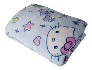 niños colcha/manta preciosos Hello Kitty forro polar-manta 