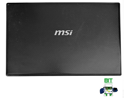 Tapa Cover De Display Notebook Msi Ms-16g1 Original