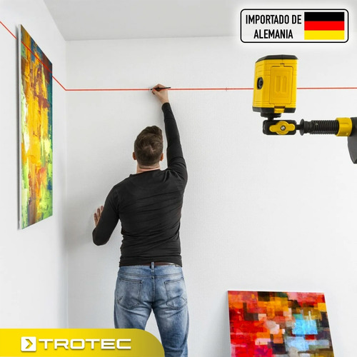Nivel Láser Trotec Multifuncional Autonivelante De 2 Líneas
