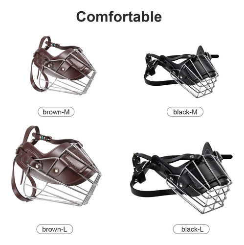 Protector De Bozal Para Perros, Ideal Para Morder Y Ladrar