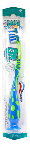 Cepillo Dental Aquafresh My Big Teeth 6+ Años X Ud. Color Azul marino