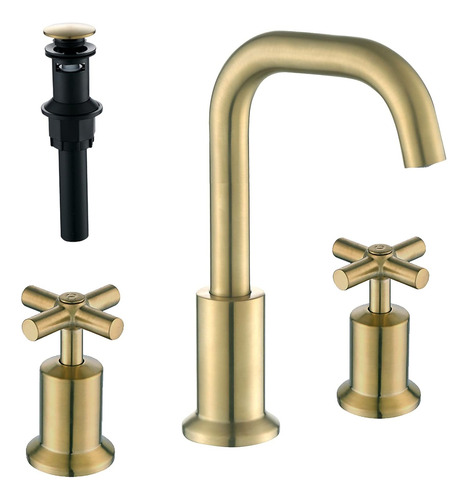 Lavabo De Bano Amplio Duttao Df-1309cch-bg De 8 Pulgadas ...