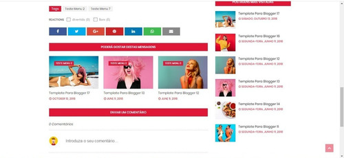 Life.style Template Para Blogger Versão Premium