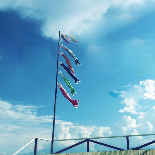 2 Uds Bandera De Carpa Japonesa Koinobori Streamer