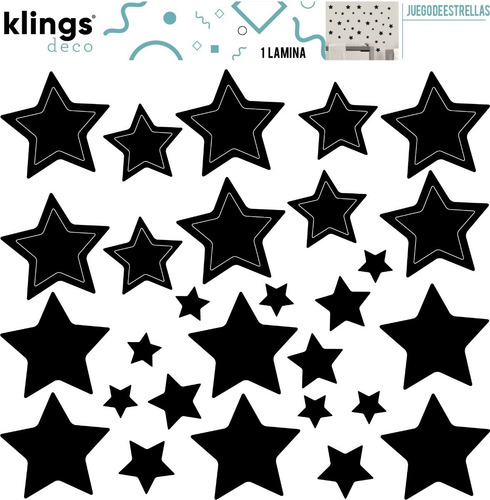 Vinilos Decorativos Trama Estrellas Plenas Y Caladas