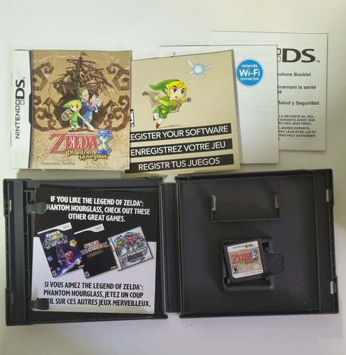 Zelda Phantom Hourglass Ds Original Americana Usa Completo (Usado)