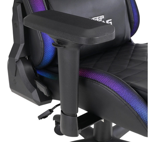 Silla Gamer Ocelot Gaming Rgb / Base Ajustable De Metal / De