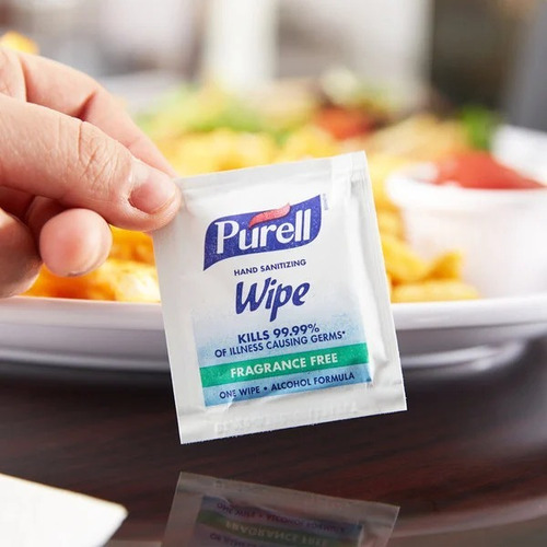 Toallitas Desinfectantes Purell Individuales 600pz / 9022-10